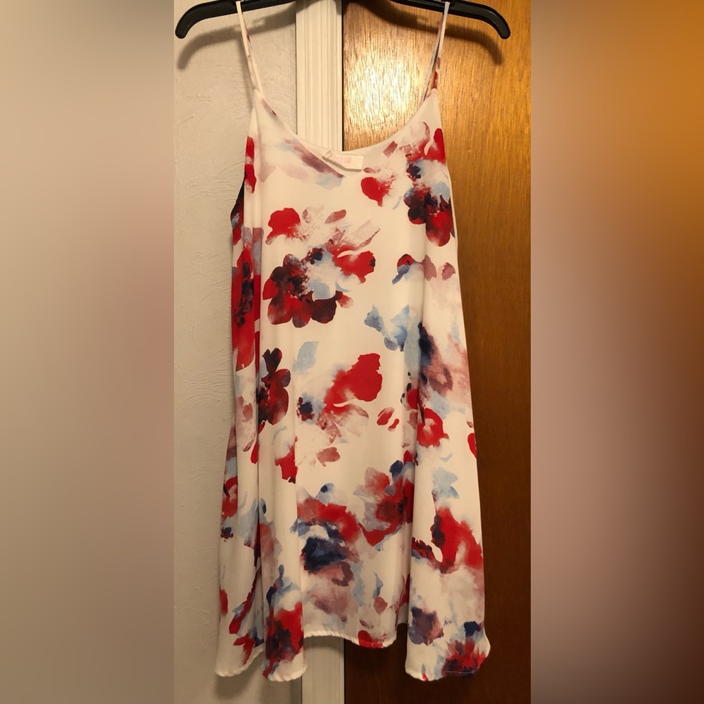 Peach Love California Multicolor Floral Dress